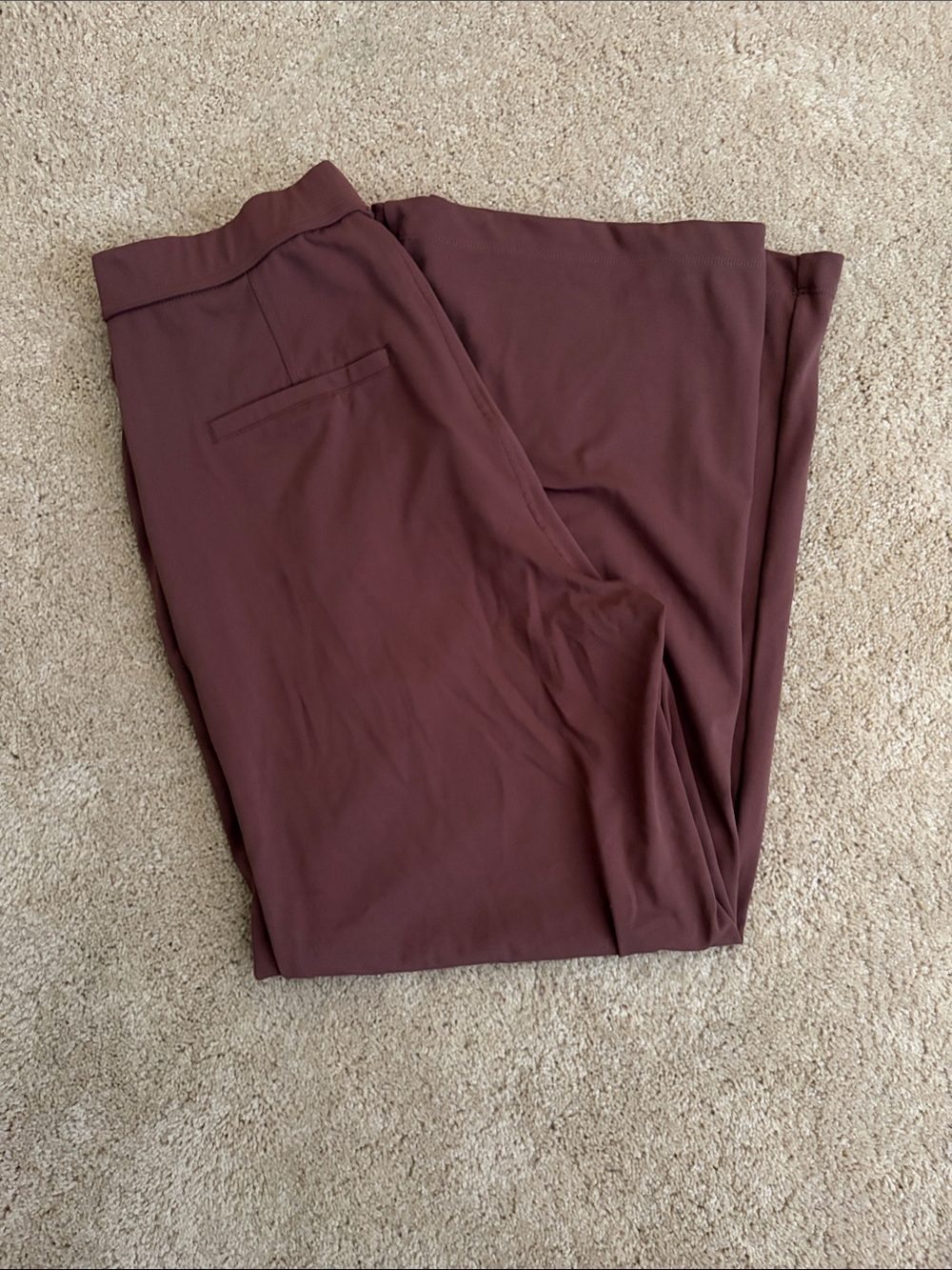 Wide Leg Women's Pants in brown